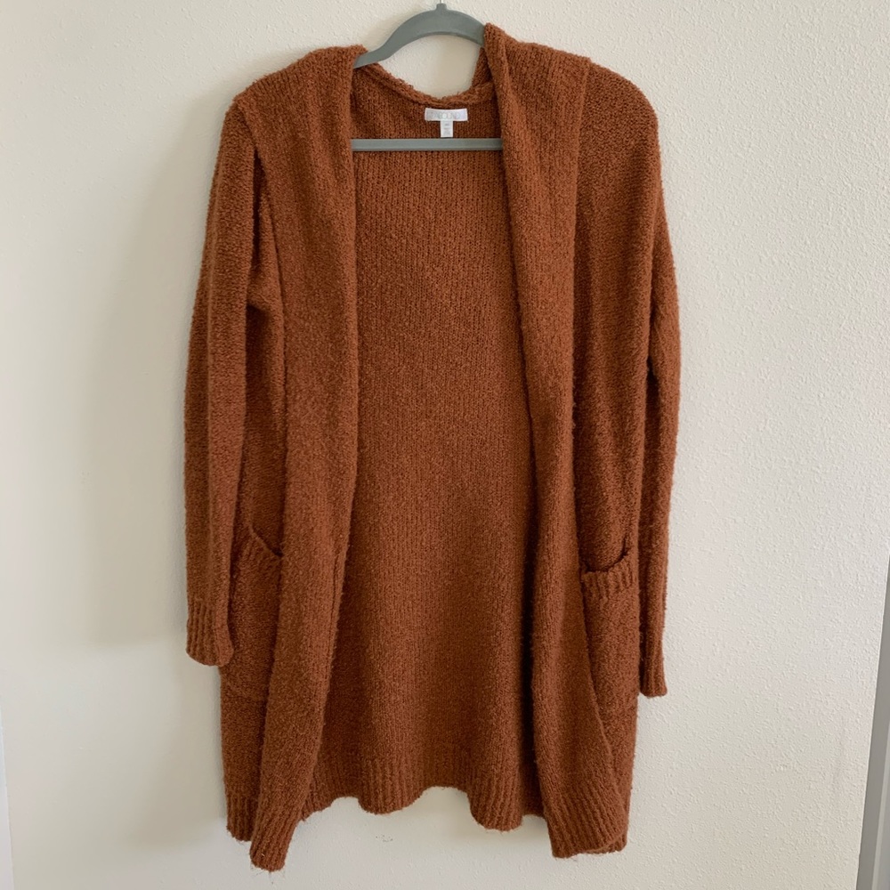 Abound Oversized Hooded Teddy Sweater